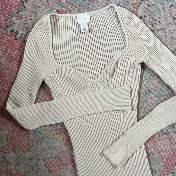 H&M Ribbed Midi Dress - Picture 4 of 9